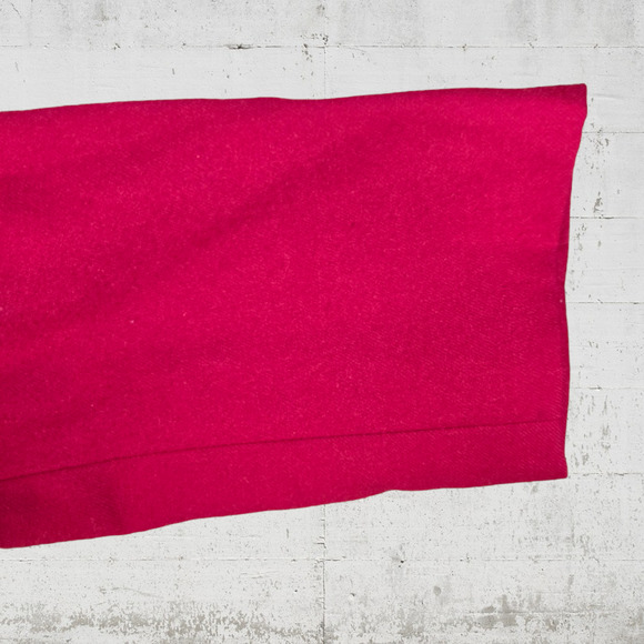 90s Vintage Cherry Red Wool Single Breasted Blazer Talbots Jacket Size 12 - Picture 4 of 6